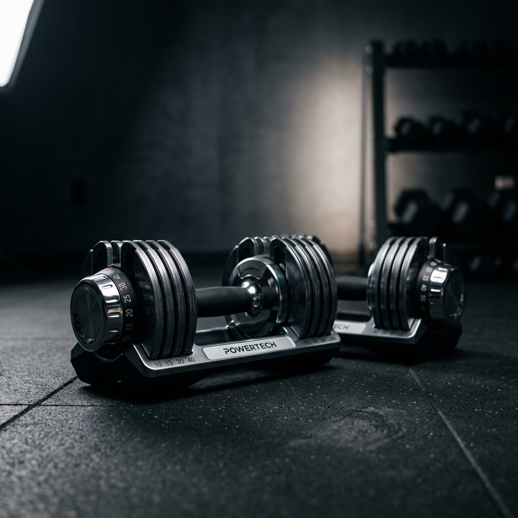 Bowflex adjustable dumbbells